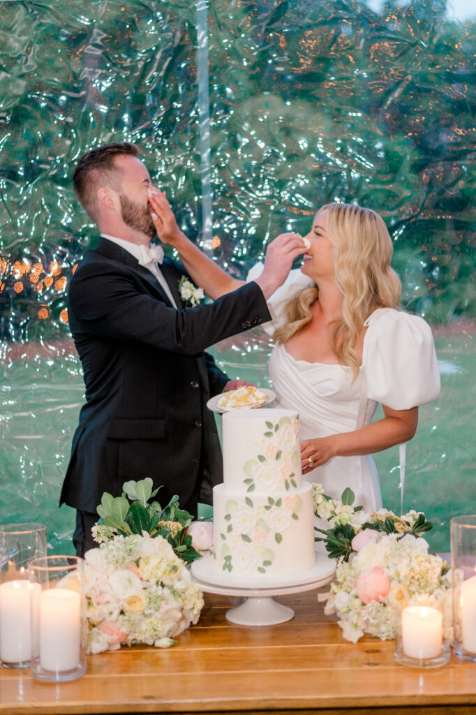 cake time garden wedding smith farm gardens