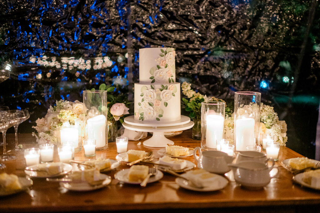 wedding cake garden wedding smith farm gardens