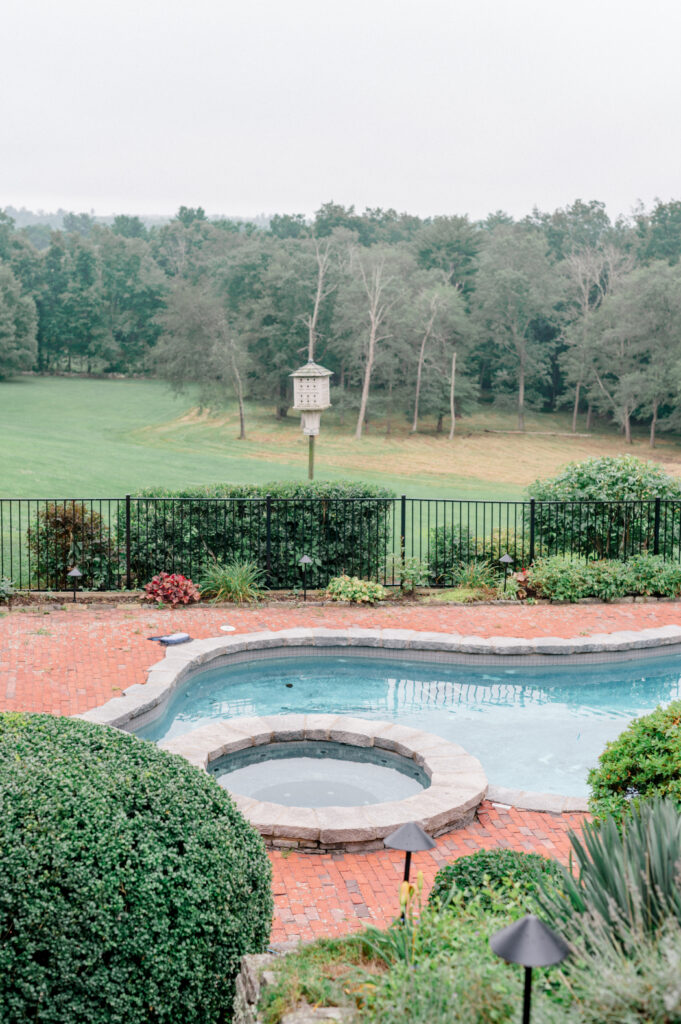 outdoor pool at willow hill in CT