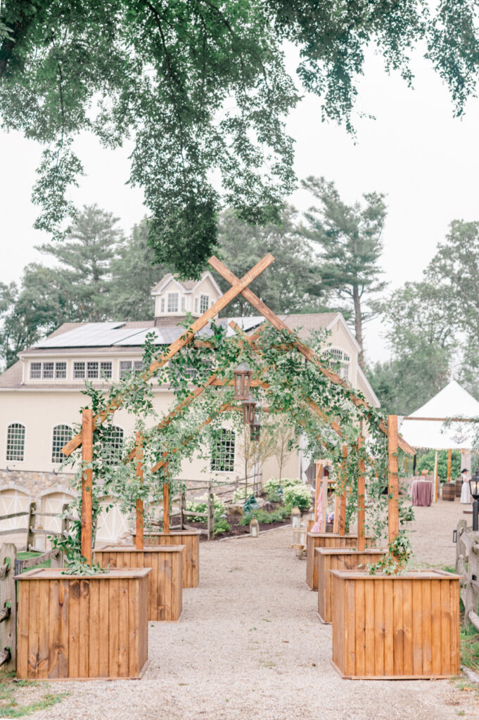 outdoor space at willow hill in CT